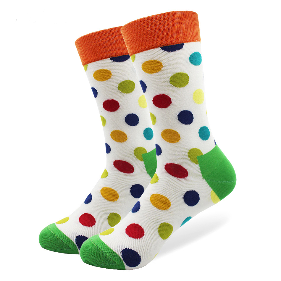 Funny Colored and High Quality Thermal Men' s Socks