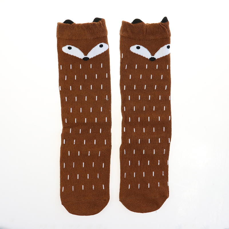 Cute Fox Long Girl’s Knee Socks